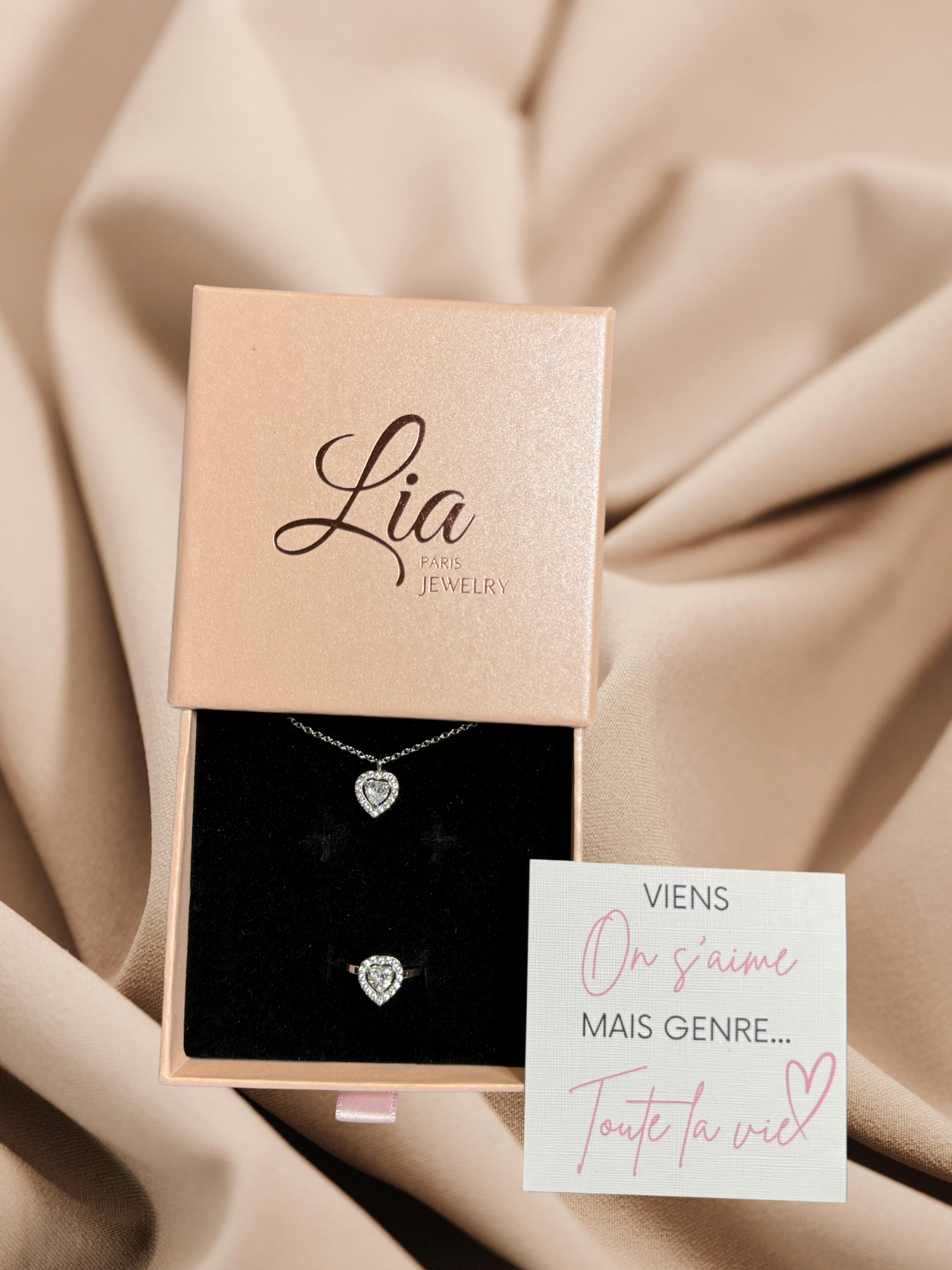 Coffret Rose - viens on s’aime
