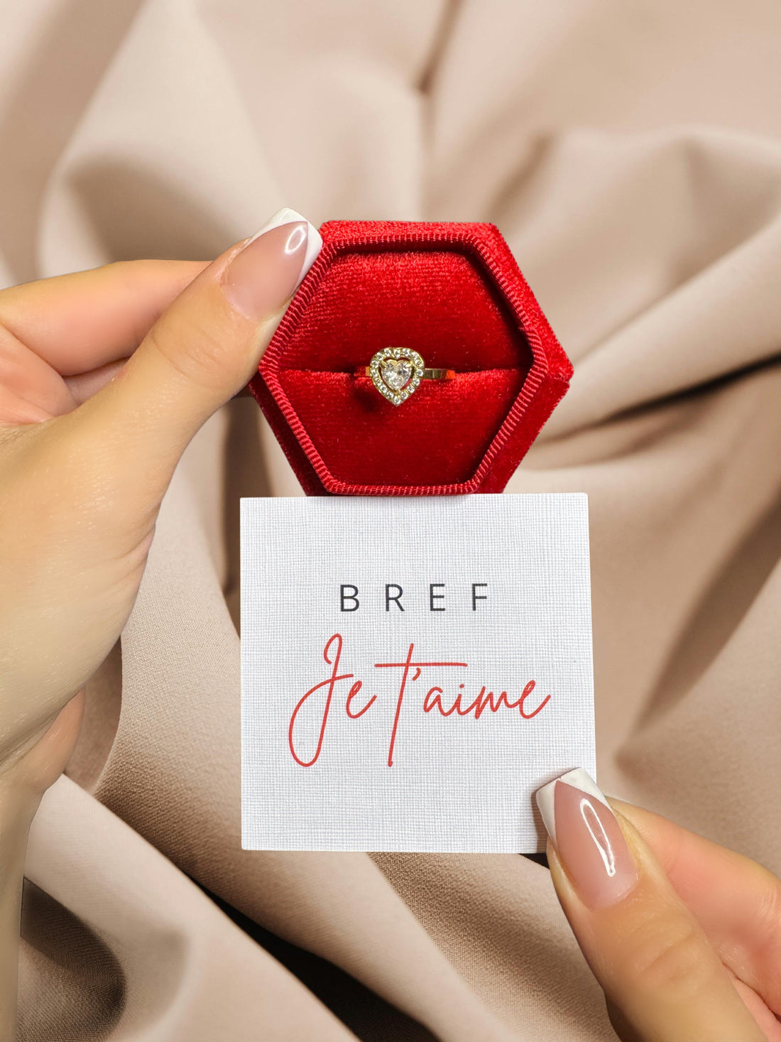 Bague Rose - Bref Je T&