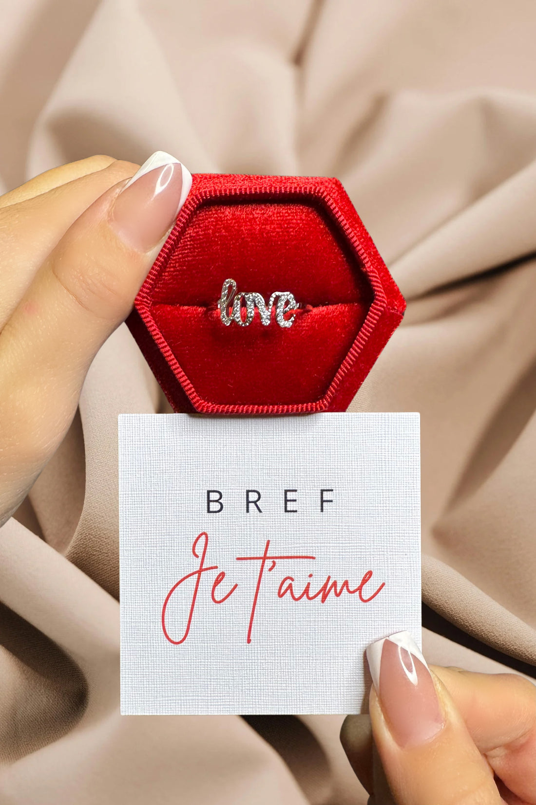 Bague Love - Bref Je T&