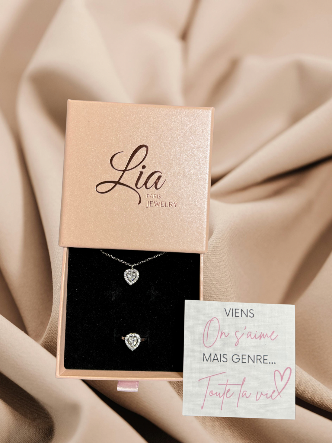 Coffret Rose - viens on s’aime