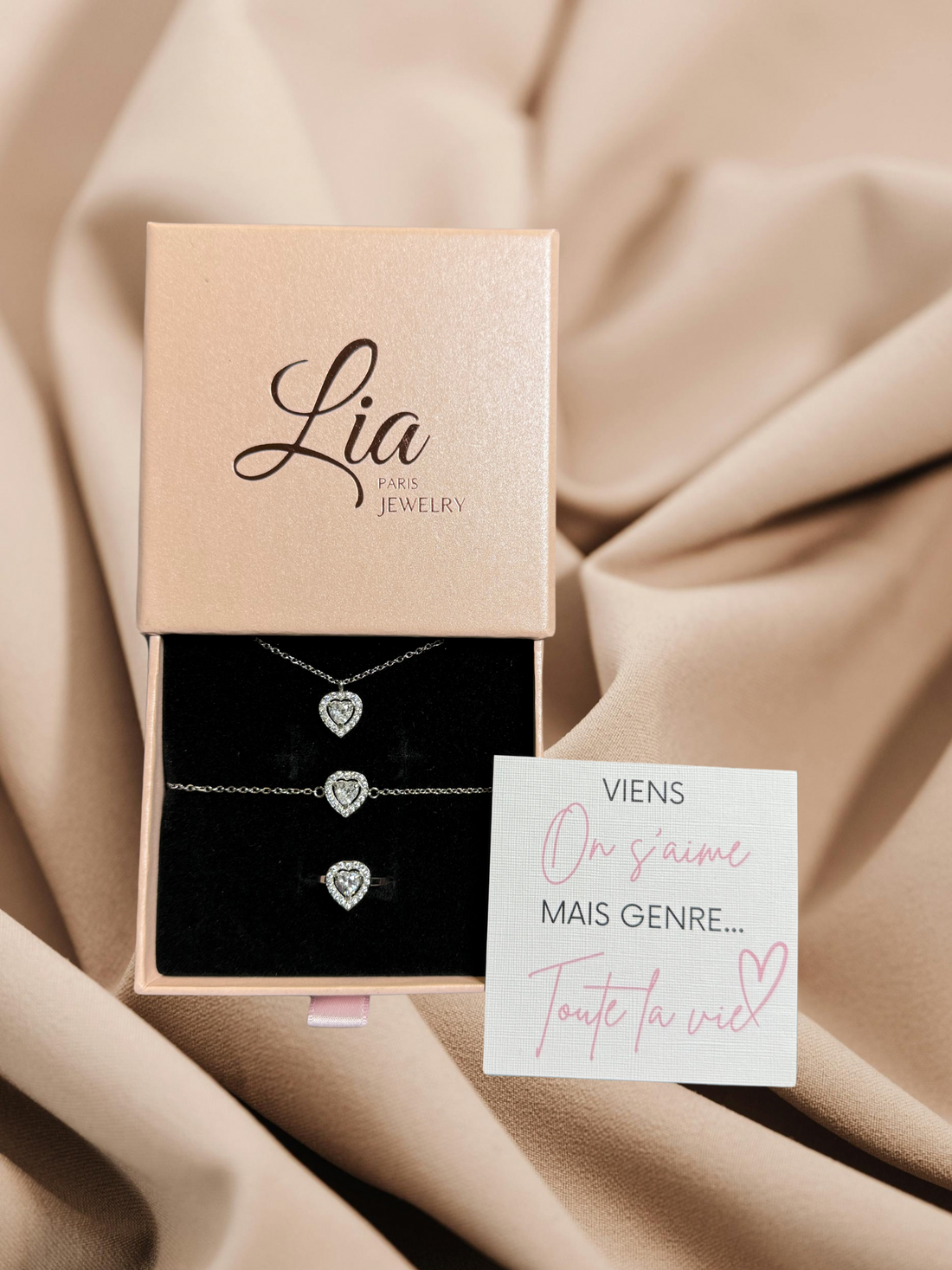 Coffret Rose - viens on s’aime