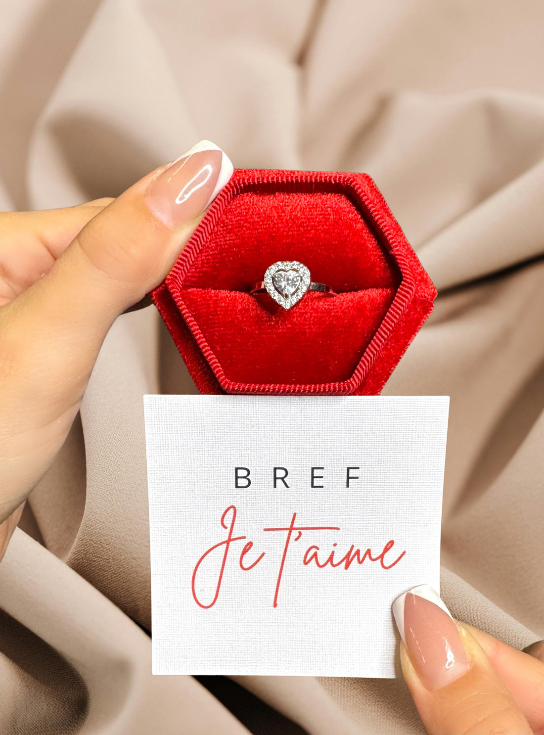Bague Rose - Bref Je T&