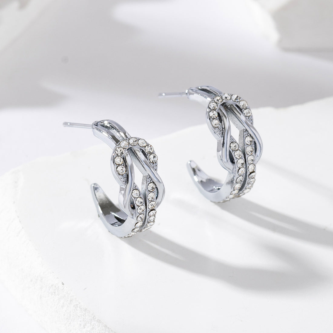 Boucles d’oreilles créoles  Leyla