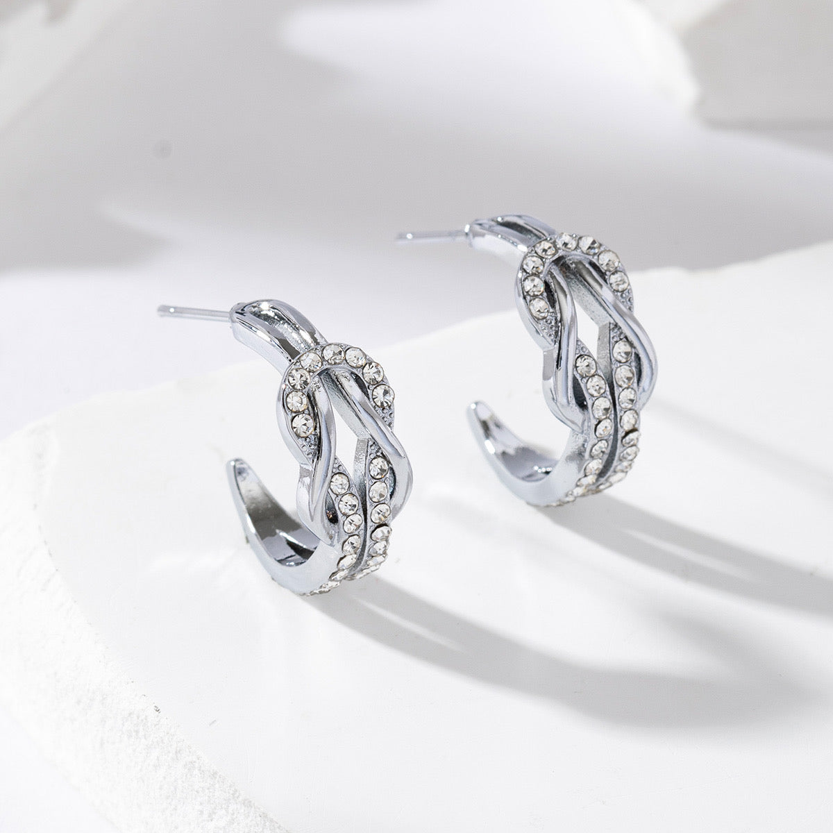 Boucles d’oreilles créoles  Leyla