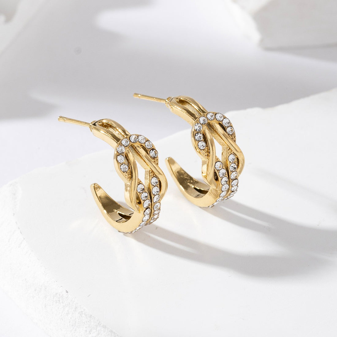 Boucles d’oreilles créoles  Leyla