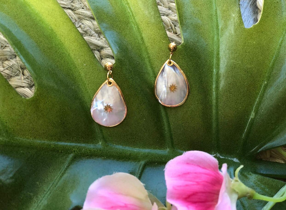 Boucles Pierre Nacrées