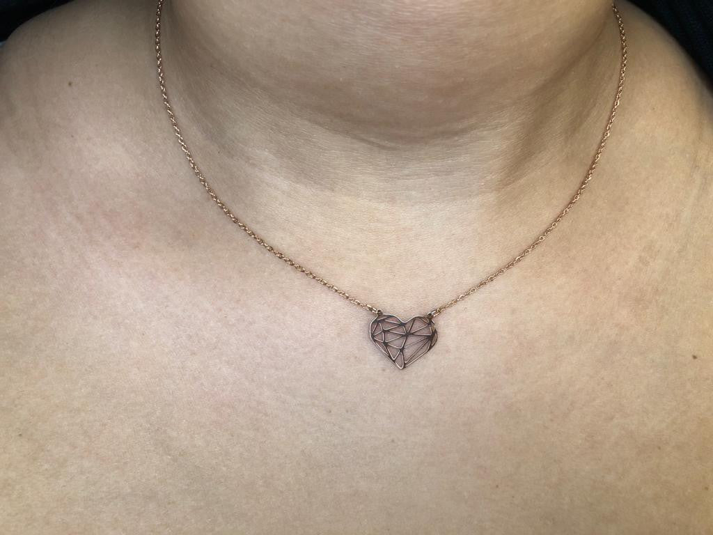 Collier petit coeur